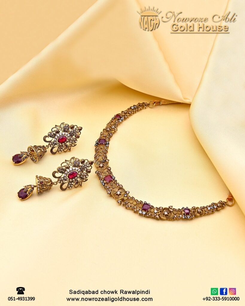 Gold Necklace Design