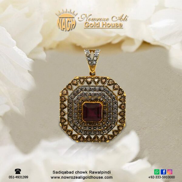 Gold Pendant Design