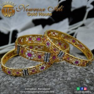 Gold Bangle Design 0002