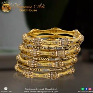 Gold Bangle Design 0012