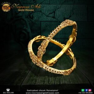 Gold Bangle Design 0013