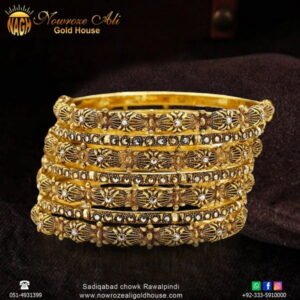 Gold Bangle Design 0015