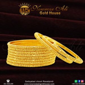 Gold Bangles Design 022