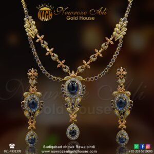 Gold Necklace Design 0001