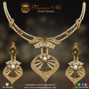 Gold Necklace Design 0002