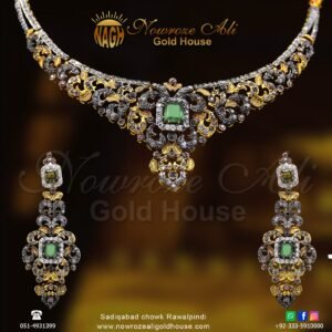 Gold Necklace Design 0003