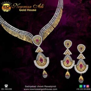 Gold Necklace Design 0015