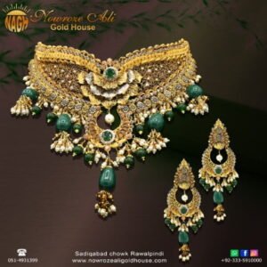 Gold Necklace Design 0019