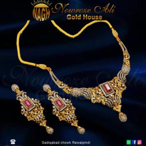 Gold Necklace Design 042
