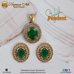 Gold Pendant Design 0007