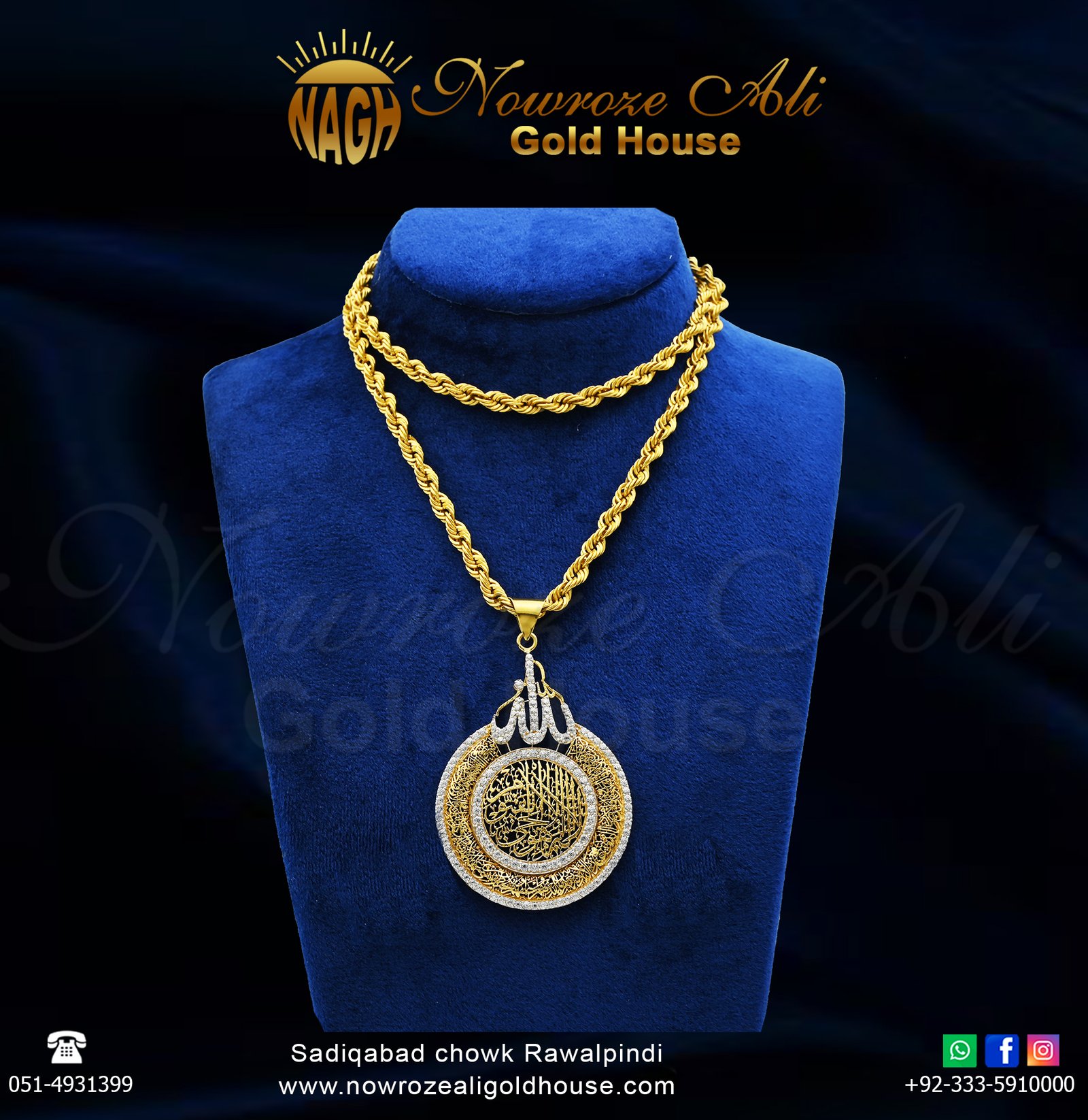 Gold Pendant Design 011