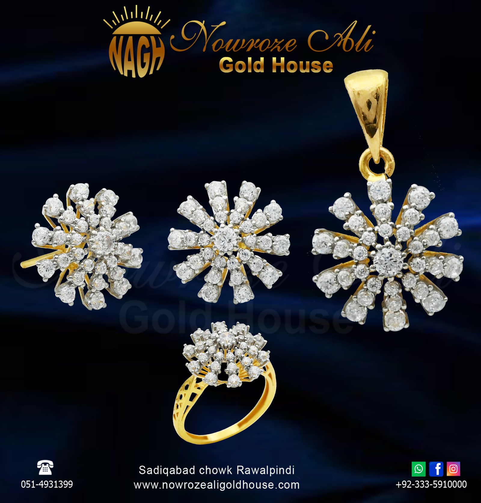 Gold Pendant Design 014