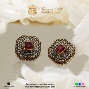Gold Earring Design 0007