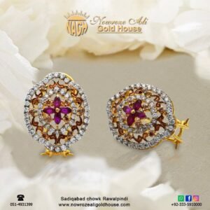 Gold Earring Design 0008