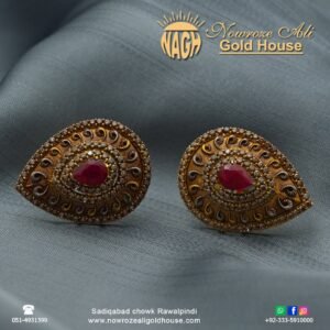 Gold Earring Design 009