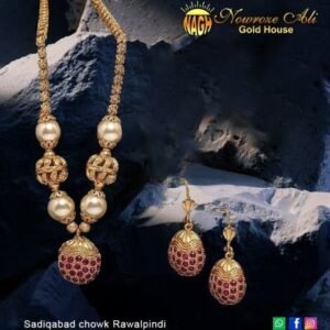 Gold Necklace Design 0011