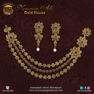 Gold Necklace Design 0038