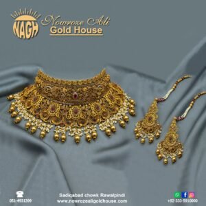 Gold Necklace Design 051