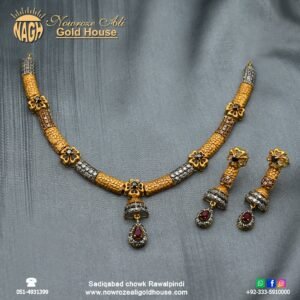 Gold Necklace Design 052