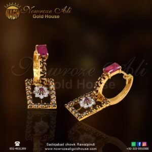 Gold Earring Design 0003